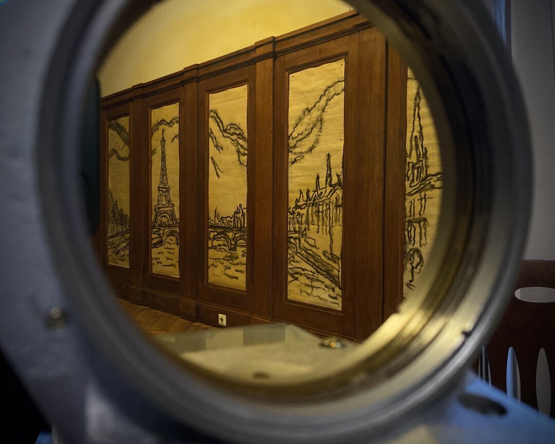 Фрагмент экспозиции «l’ébauche: Дымов в Париже»