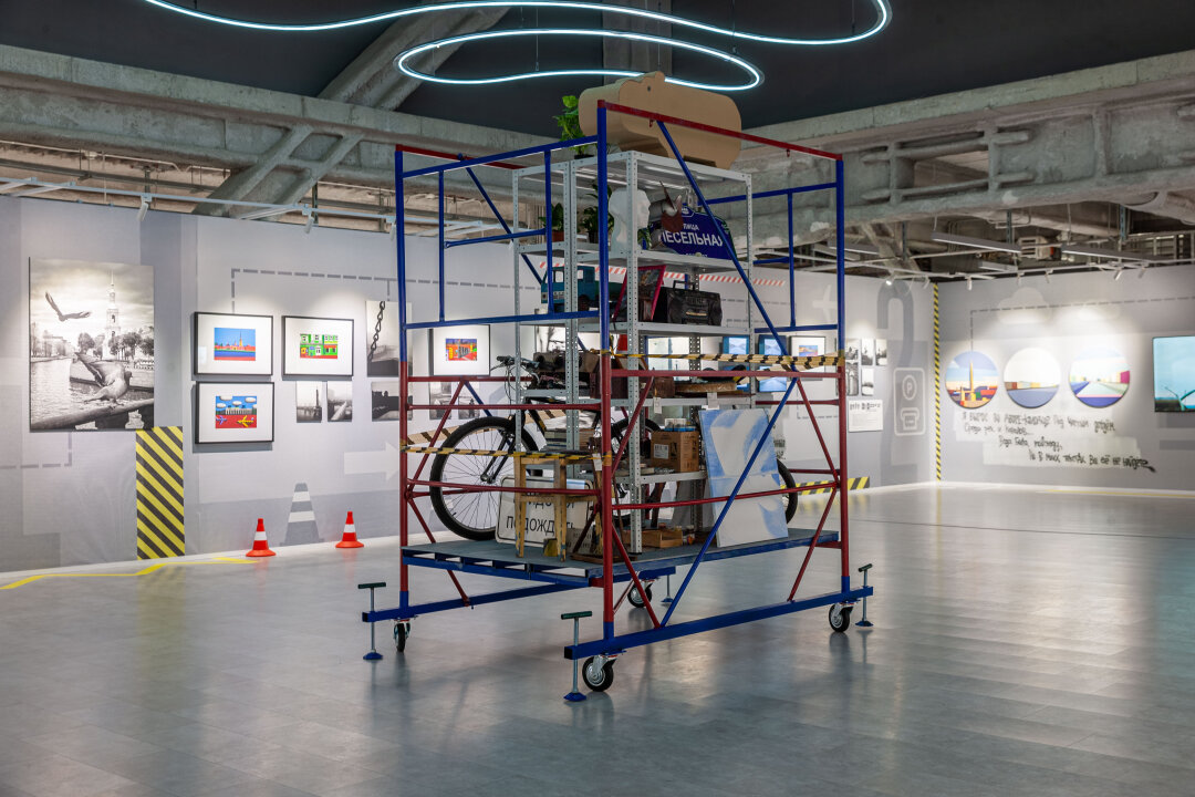 Фрагмент экспозиции «Город π»