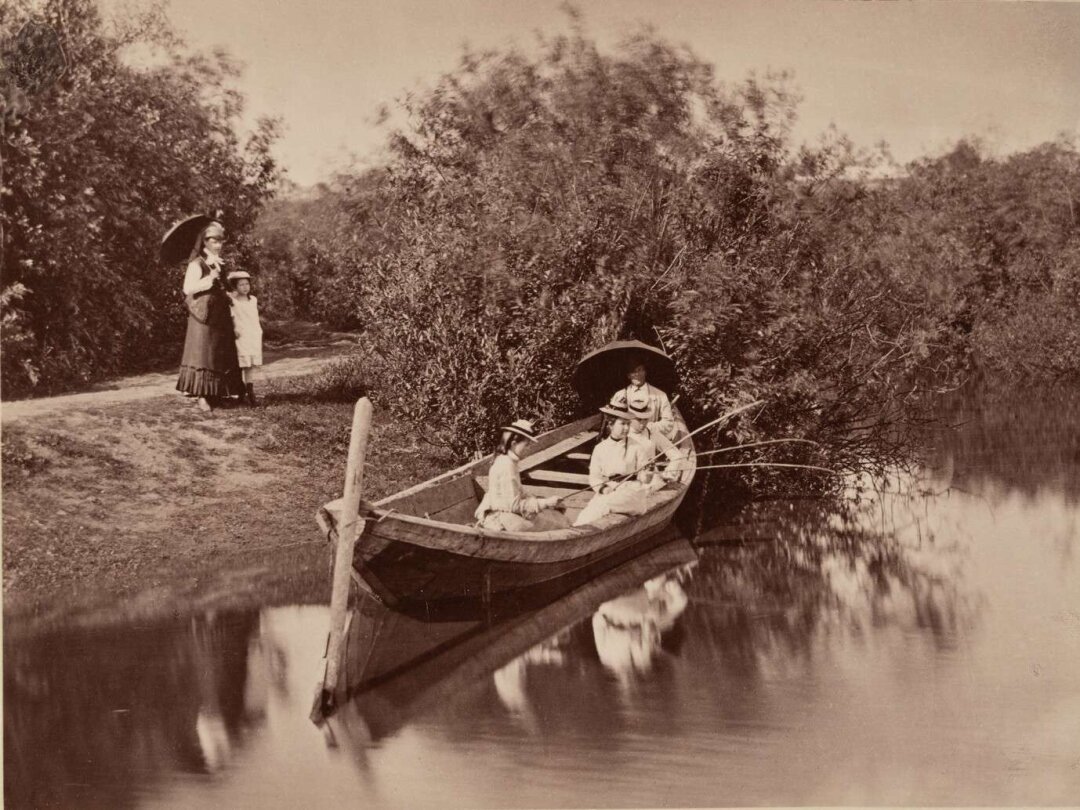 Андрей Карелин. Рыбная ловля. 1880-е