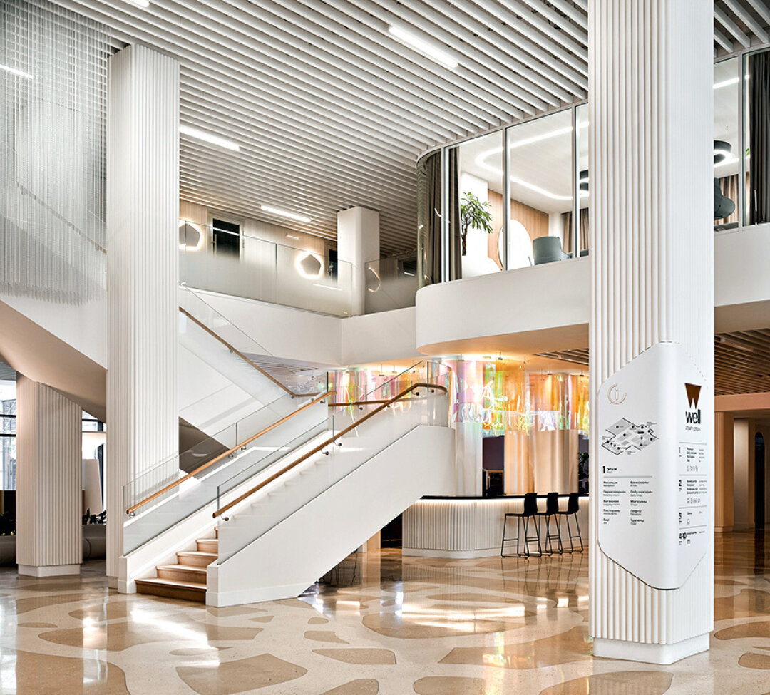 В основе концепции апарт-отеля Well на набережной Обводного канала — biophilic-дизайн, где даже освещение подстраивается под суточные биоритмы