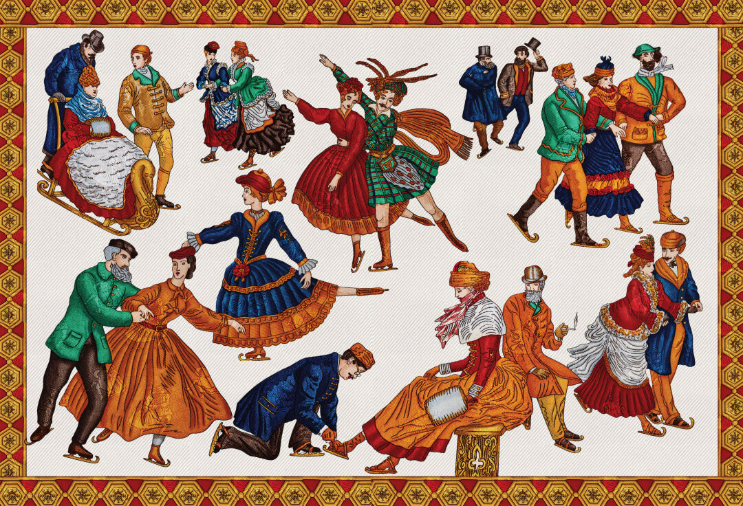 Иллюстрация из книги «Елки Haute Couture»