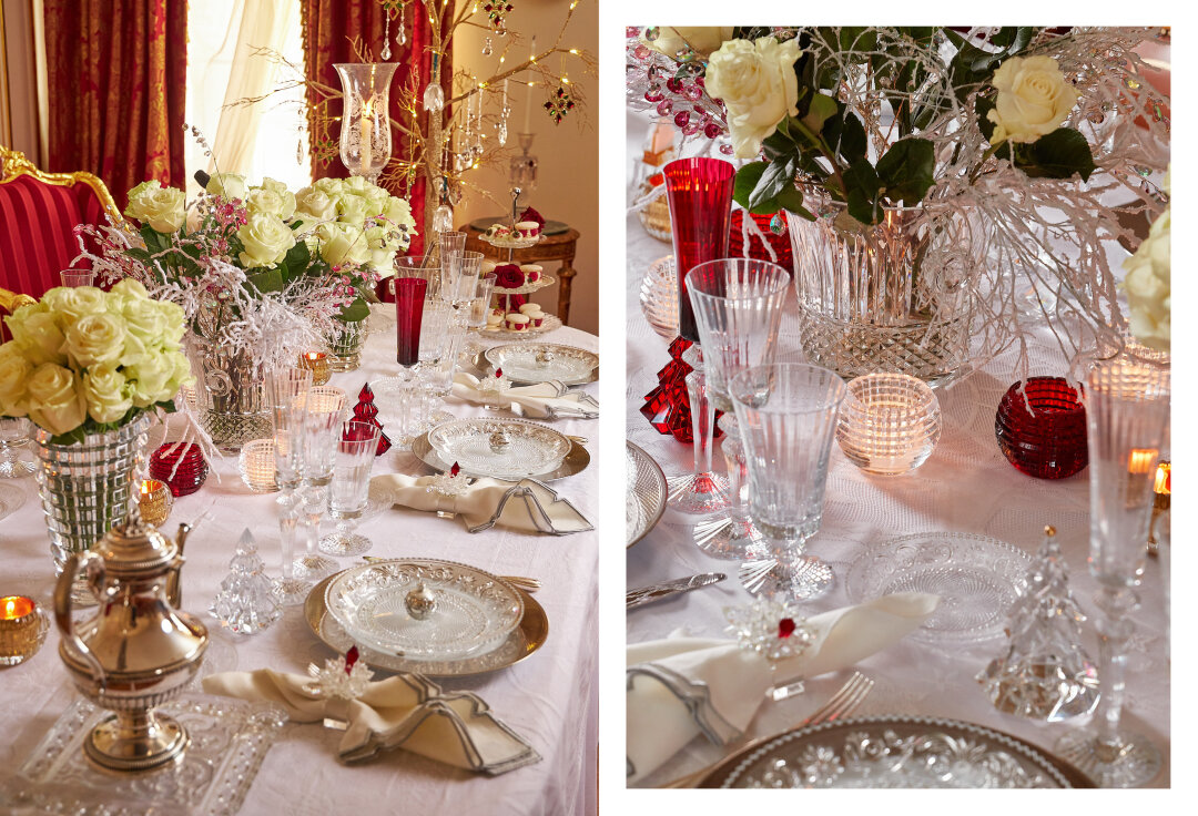 Сервировка из книги «Елки Haute Couture»