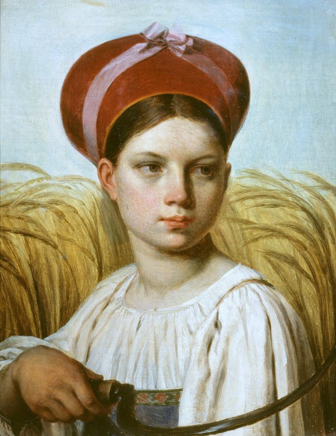 Алексей Венецианов, "Жница", середина 1820-х