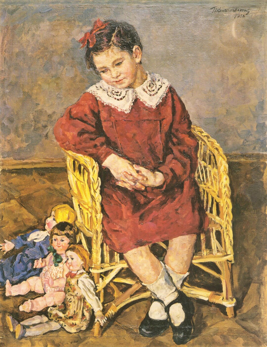 Петр Кончаловский, "Что мне с вами делать", 1936 год