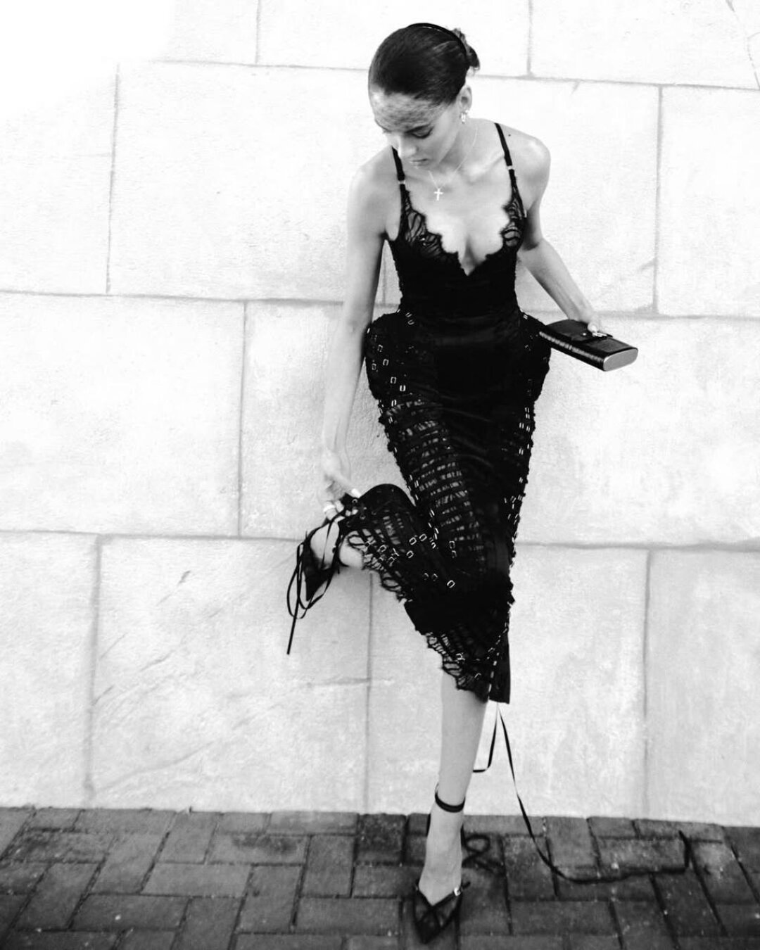 Леся Кафельникова в платье Ranevsky