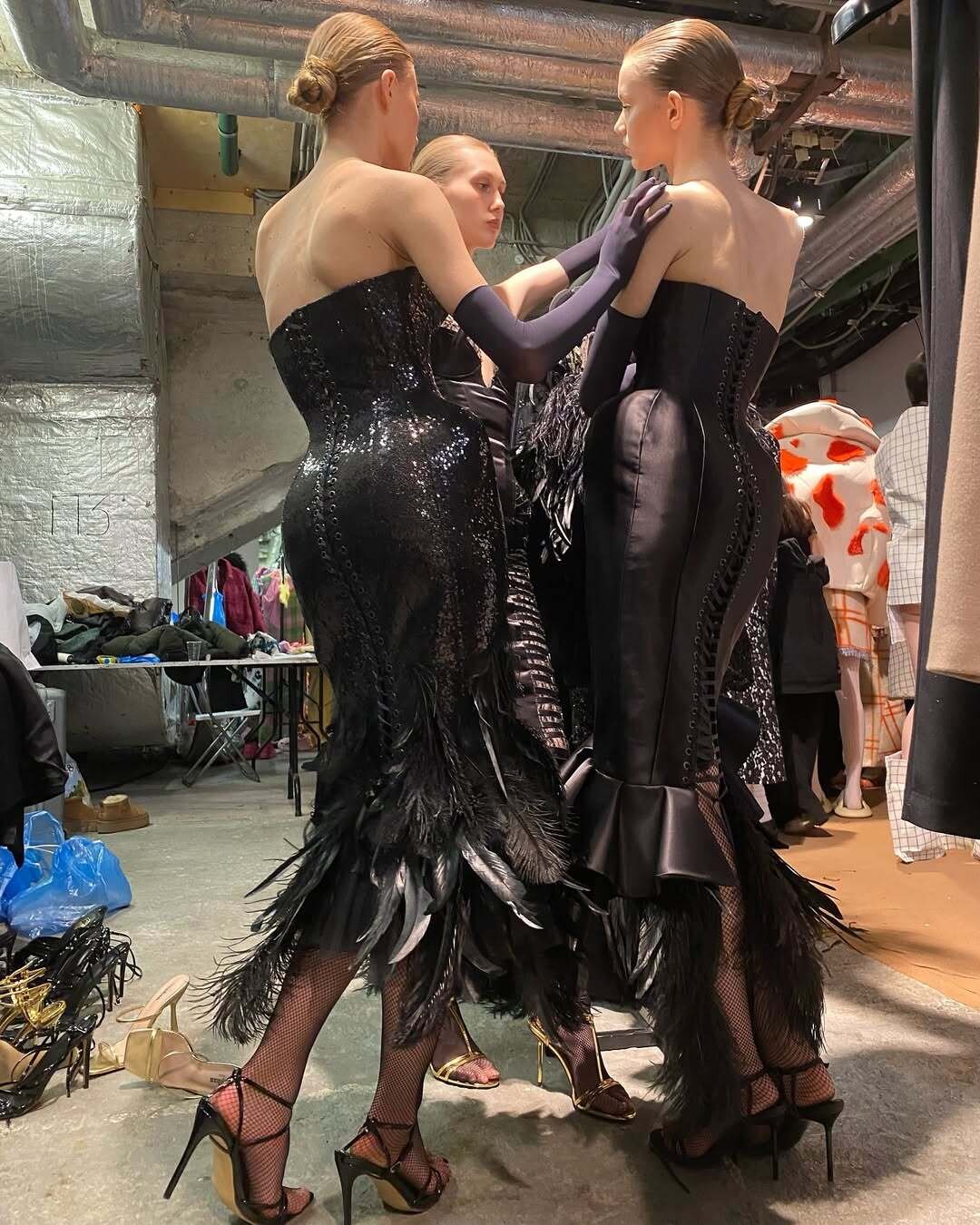 Образы Ranevsky на шоу Собака.ru «Новые имена в моде — 2025»