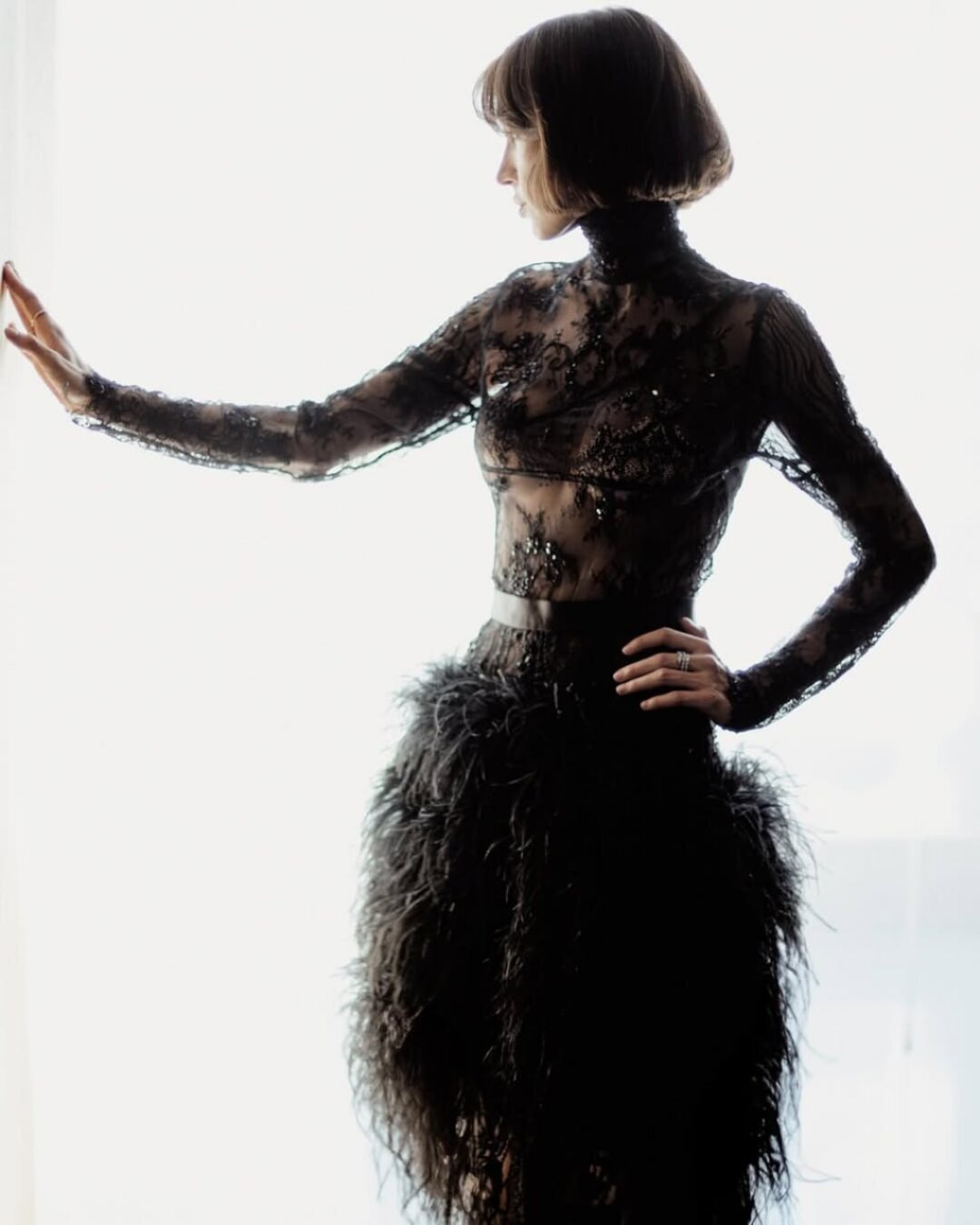 Татьяна Стычинская в платье Ranevsky