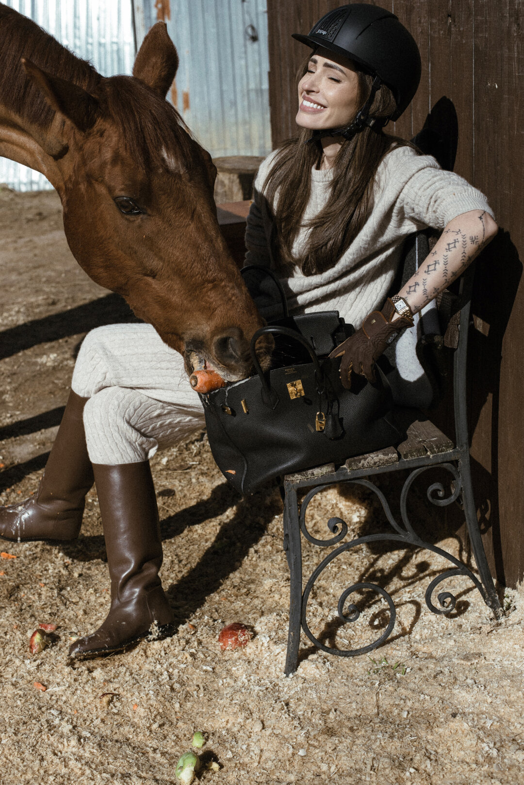 С буденновской кобылы Державы началась конно-спортивная судьба Анны