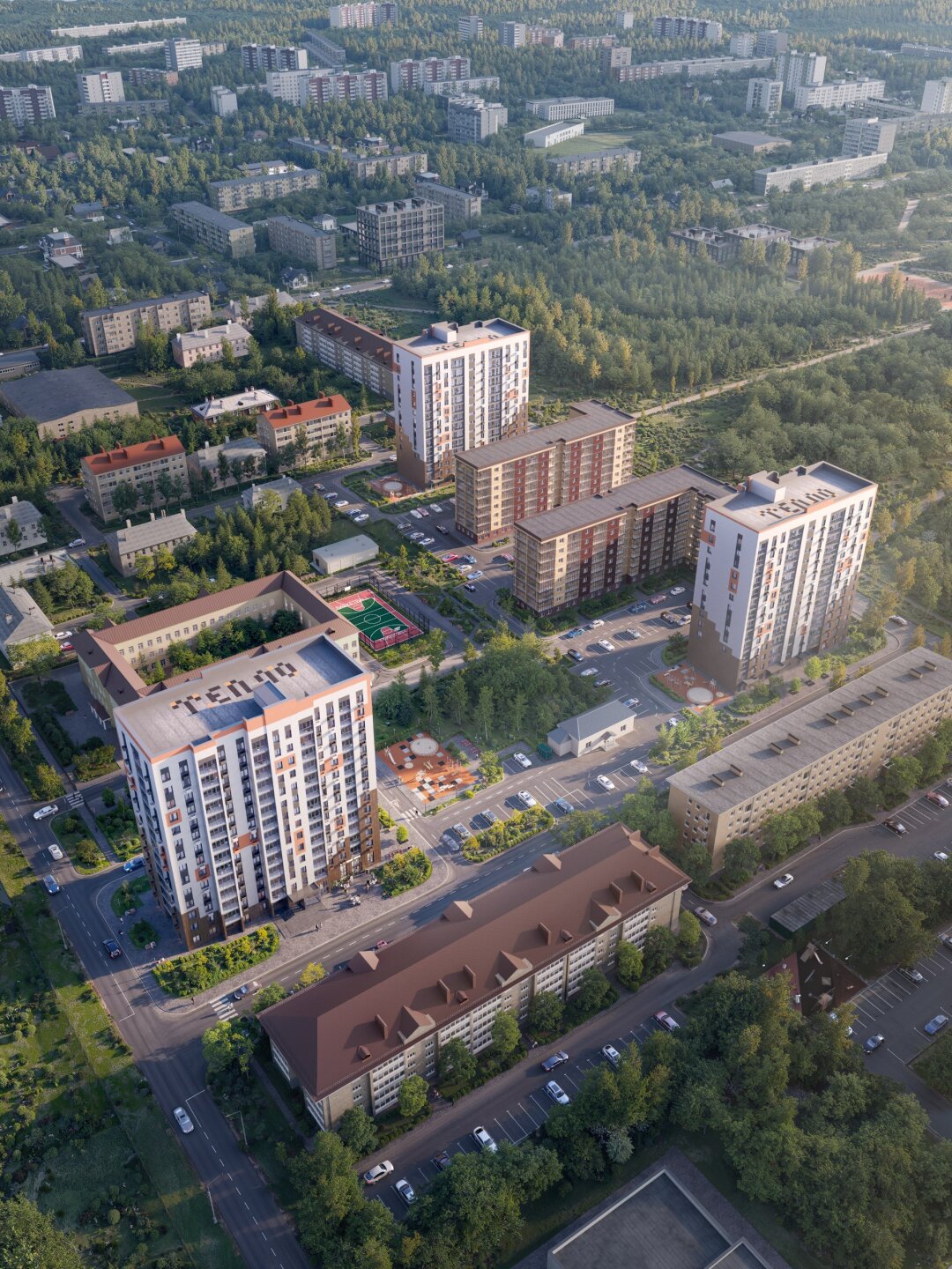 Семейный квартал «Тепло» в Туймазах