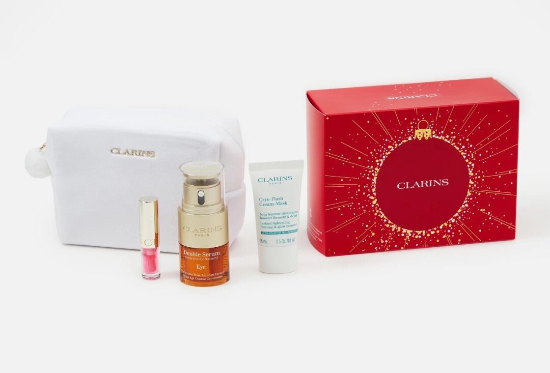 Подарочный набор Clarins, «Золотое Яблоко», 7 820 руб.