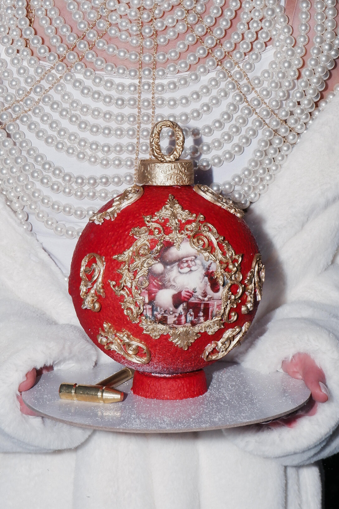 Интерактивный торт «Новогодний шар»