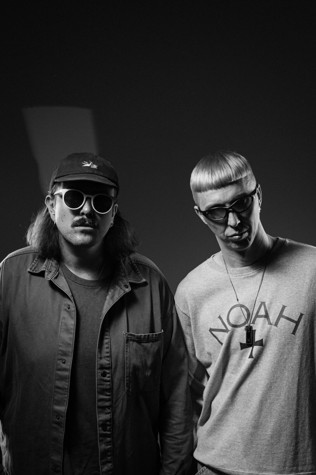 Павел с коллегой по электронному дуэту Arash & Quasar Виталием Жульковым