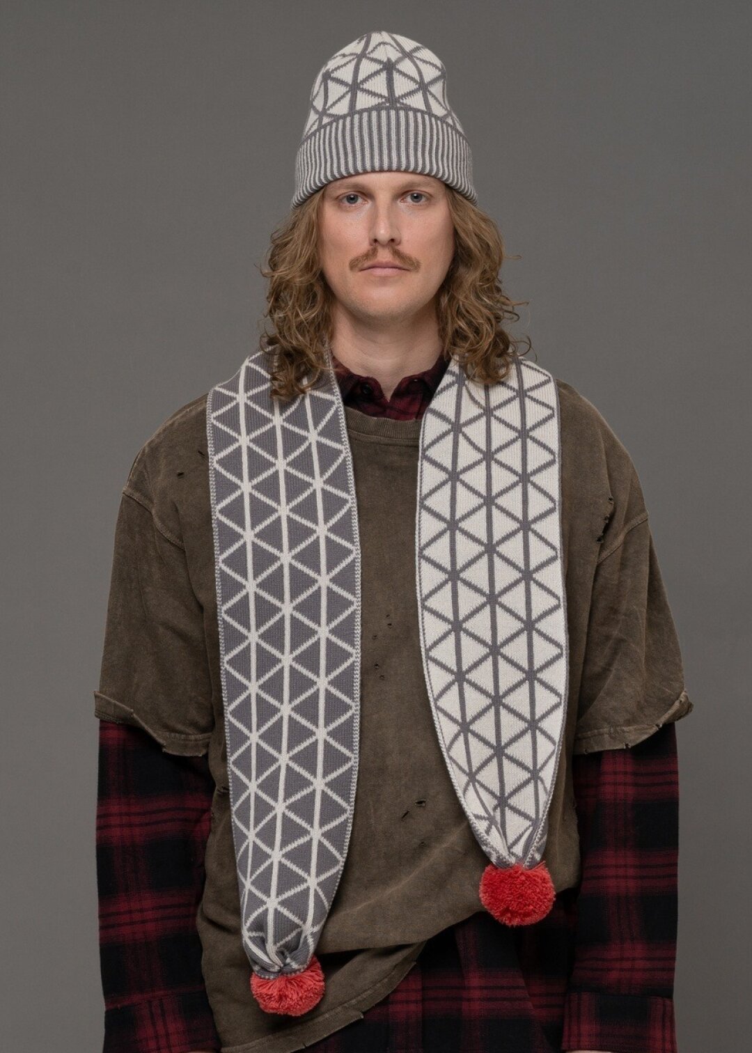 Шарф Сheck Ya Head, 3 900 руб.