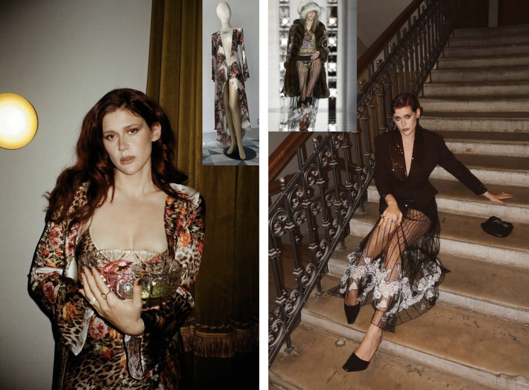 Ксения Дукалис Блогер Ксения Дукалис — настоящий амбассадор инвестиционного винтажа — замечена в костюме Roberto Cavalli (подиум весна-лето 2000) и