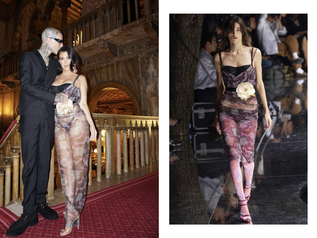 Кардашьян вайб Платье Dolce & Gabbana на свадьбе Безосов завирусила Хлои Кардашьян с подачи самих дизайнеров: Доменико и Стефано, как патроны свадьбы