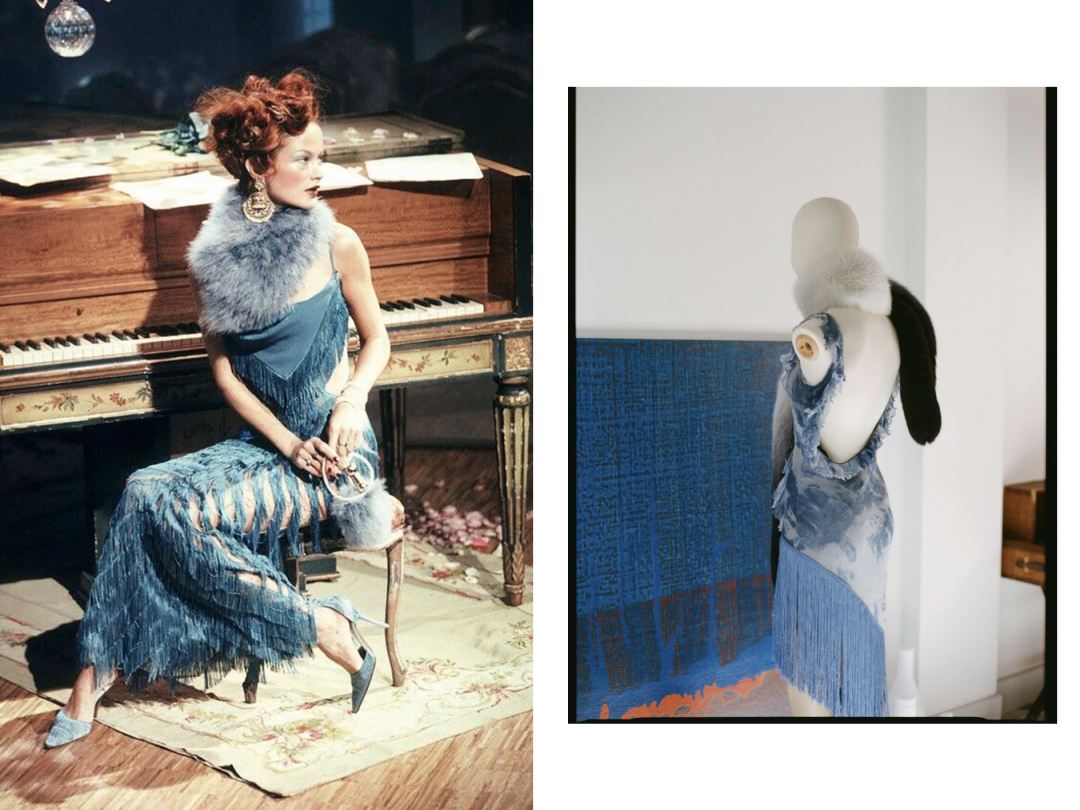 Жадор Диор Платье эпохи Гальяно для Christian Dior Галина нашла на «Авито» по одной лямке на фото — оно пряталось под пиджаком на продажу