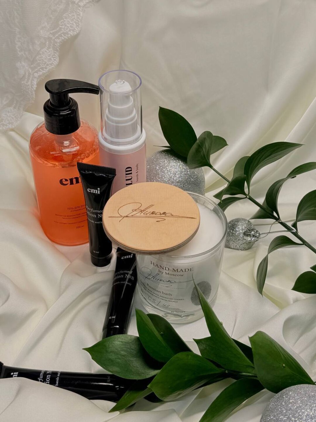 По сертификату доступны гели, лосьоны и флюиды из профкосметики