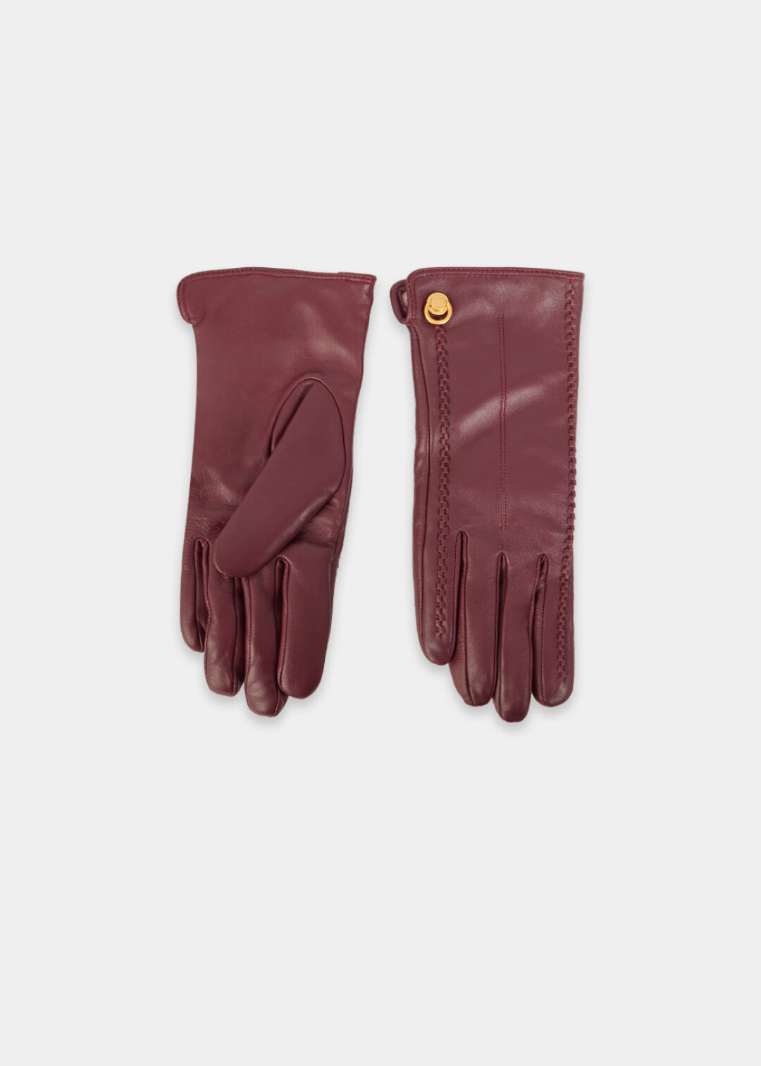 Главные перчатки сезона, конечно же, в бордовом цвете. Выбираем пару от Gianni Chiarini