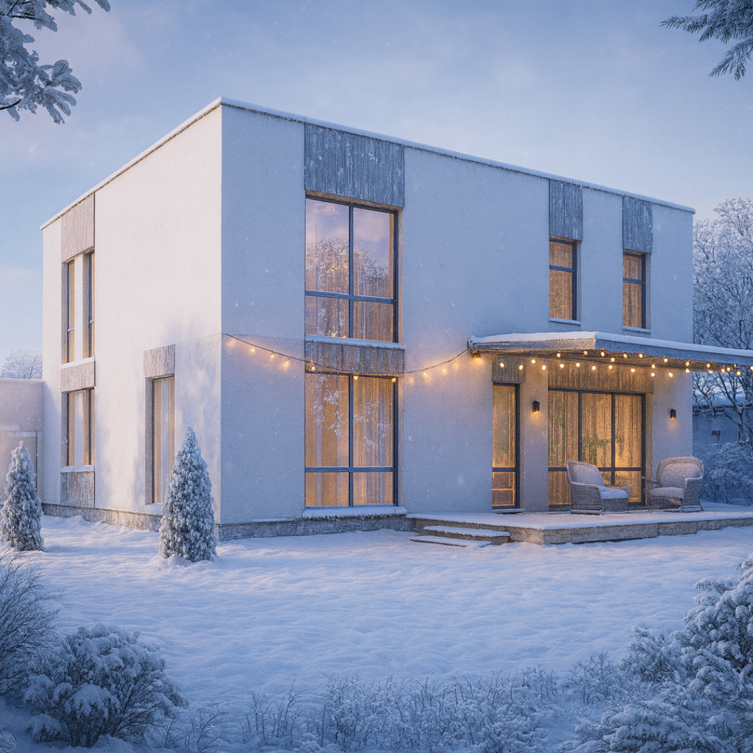 Дома в поселке «Титул Зубово» – это современные флэтхаусы с панорамными окнами