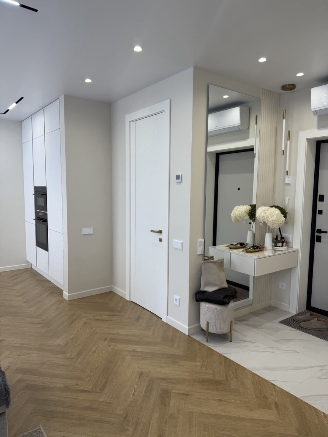 Двери под покраску Profil Doors, модель 1Р «Вайт». Проект Сабины Бейсеевой