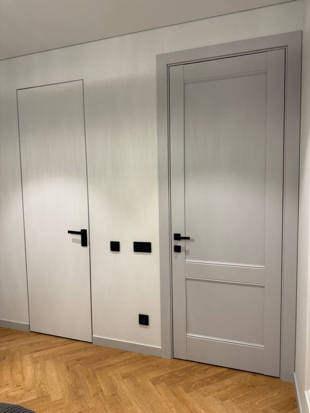 Двери под покраску Profil Doors, модель Parma «Грей». Проект Сабины Бейсеевой