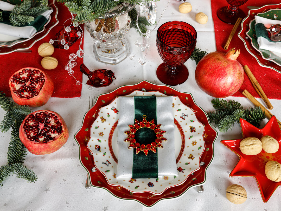 Рождественская коллекция сервиза Villeroy & Boch. Фото: Вера Деблик