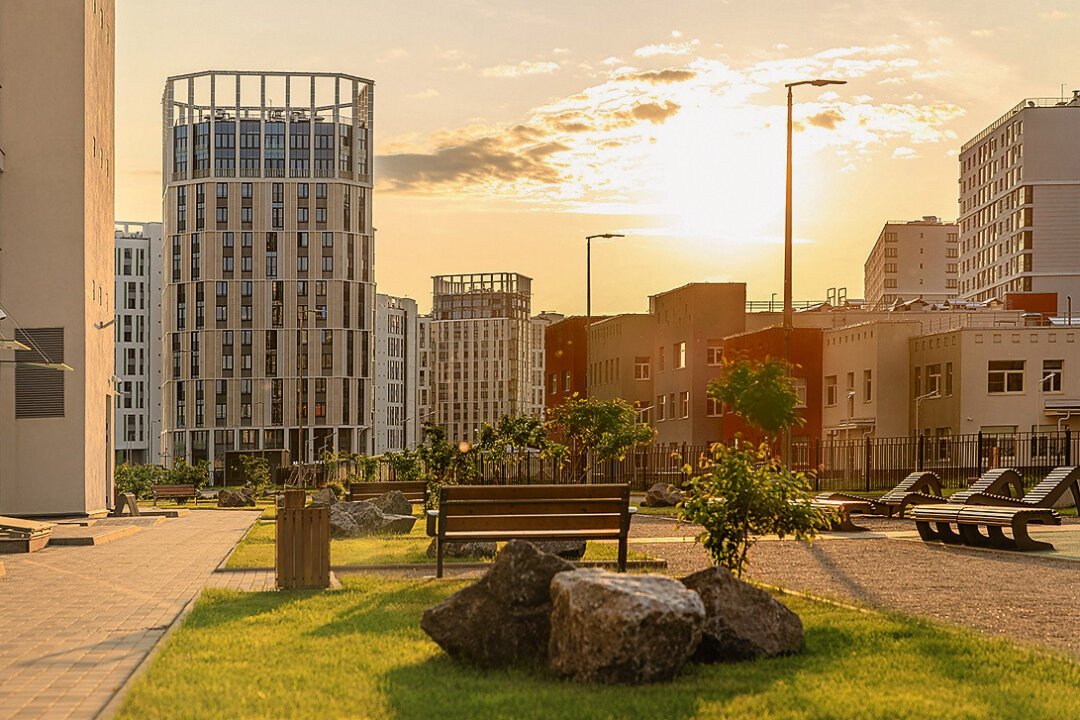 Флагманский проект бизнес-класса «Морская набережная» на первой линии Финского залива. Вся инфраструктура находится на территории жилого комплекса