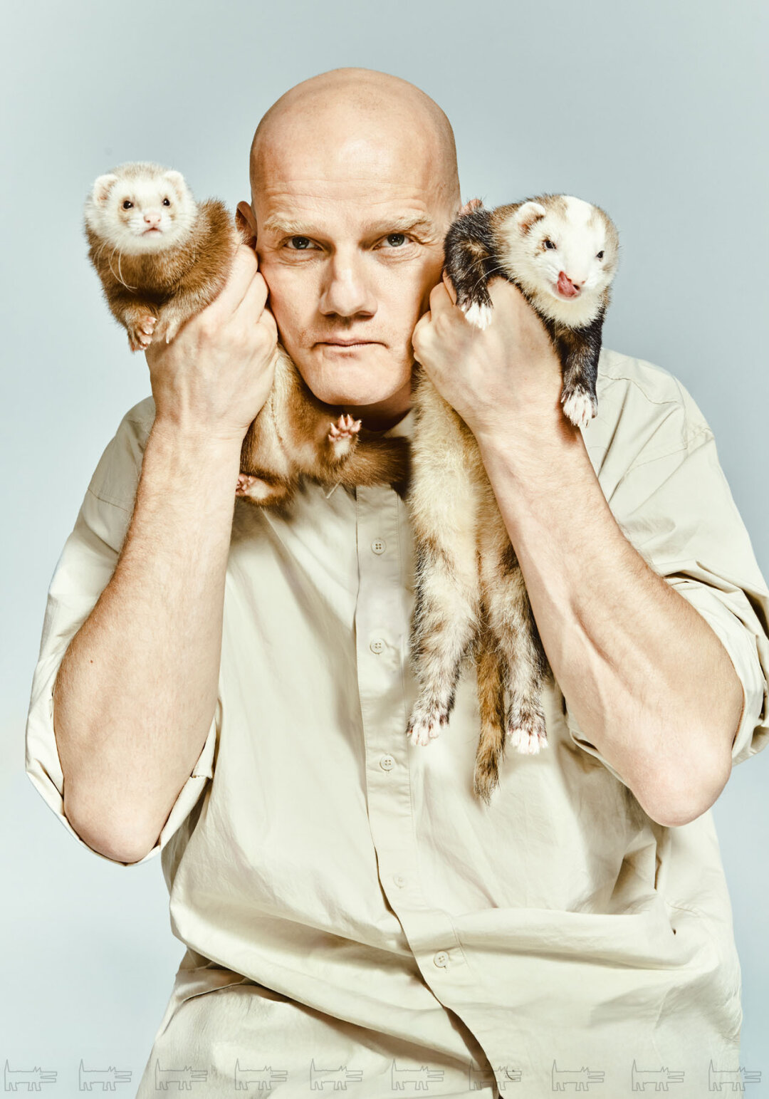 На Юрии: рубашка ENTIRE STUDIOS (Studio Slow)