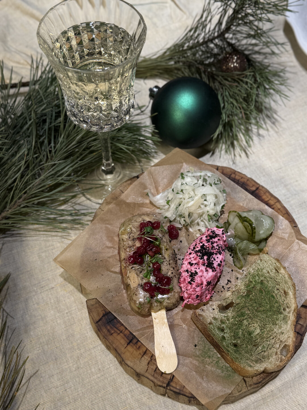 Новогодний стол в «Доме Третьяковой