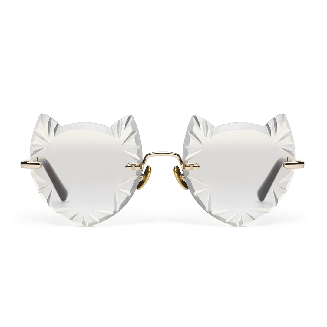 Котоочки Ulyana Sergeenko, 150 000 руб. Гранд-кутюрье Ульяна Сергеенко переизобрела очки «кошачий глаз». Это мяу-оптика с элементами советского