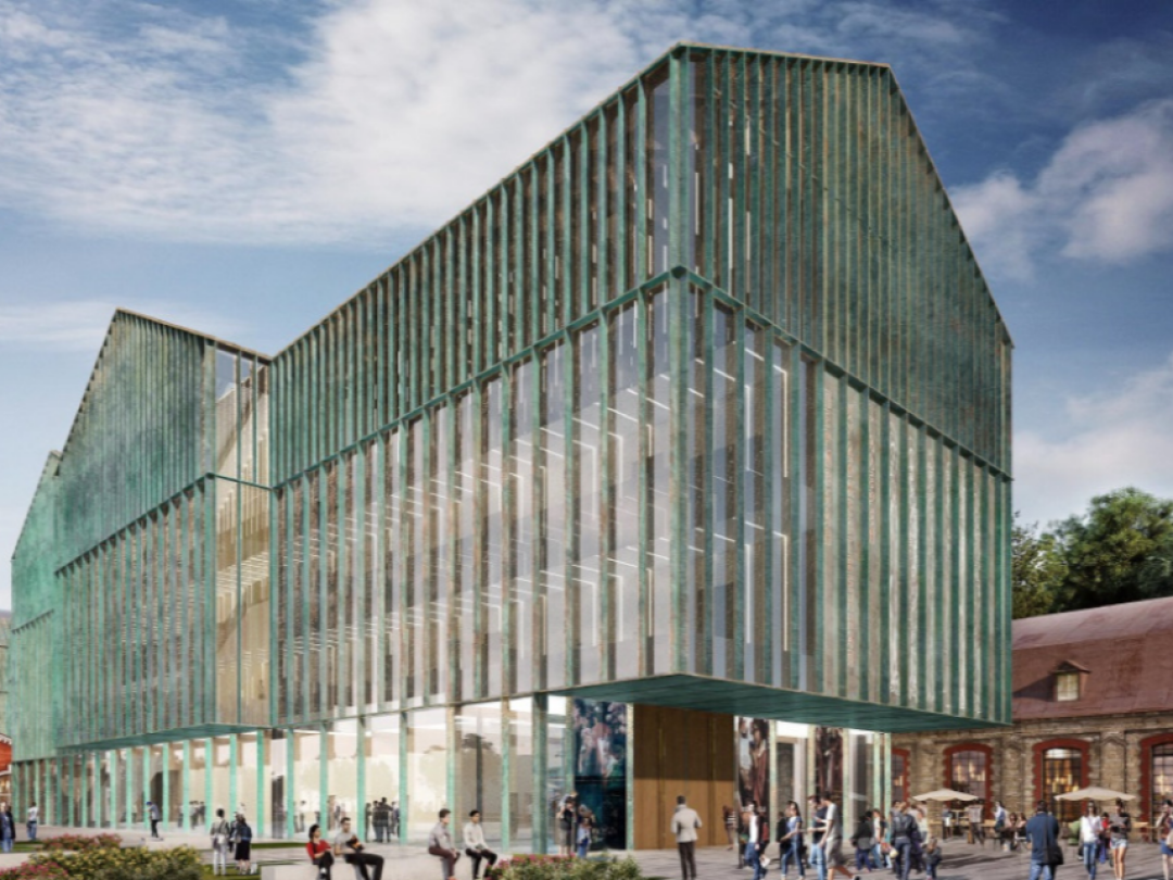 Проект здания новой Пермской галереи