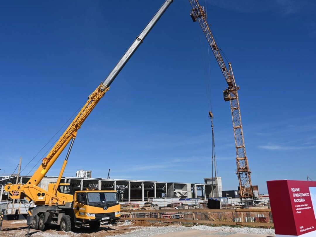 Строительство корпуса лицея №10 в микрорайоне Ива