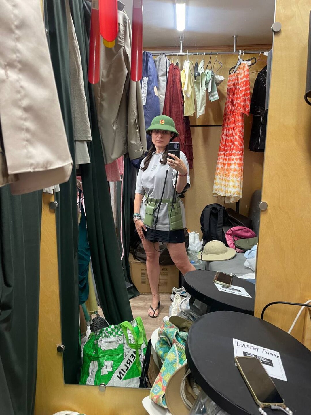 Наталья Каневская на съемках «Чебурашки 2»