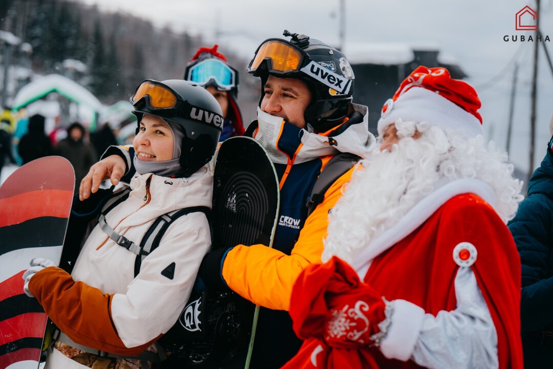 Новогодняя ночь на горнолыжном курорте «Губаха»