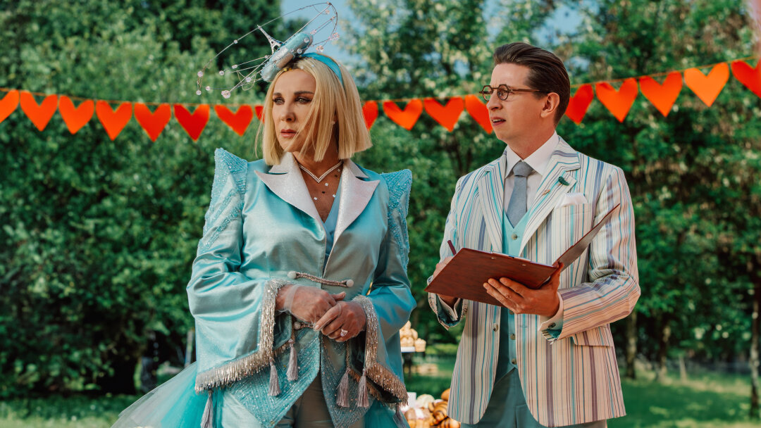 Елена Яковлева в роли Риммы в колье и кольце Mercury