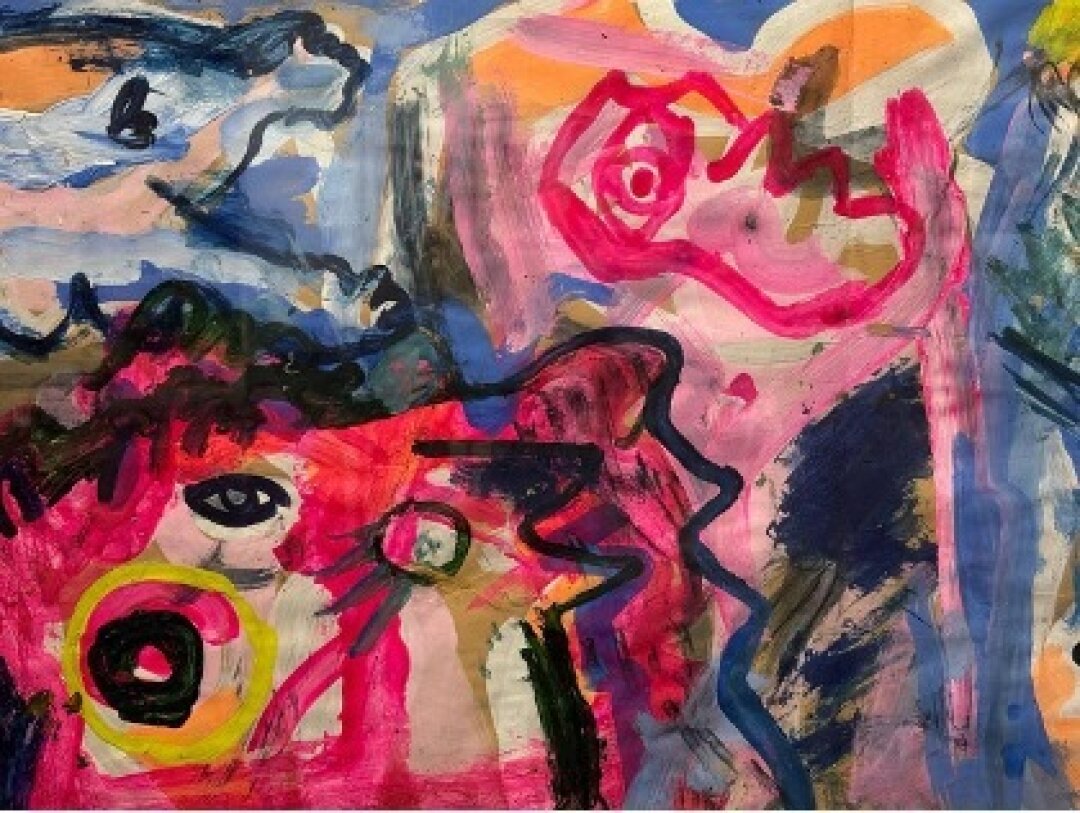 Владислав Зубарев. Абстрактная композиция. 1978