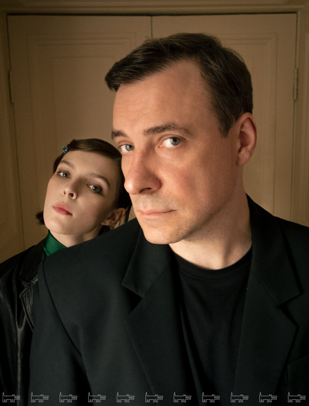 На Евгении: пиджак USHATAVA На Полине: пальто USHATAVA