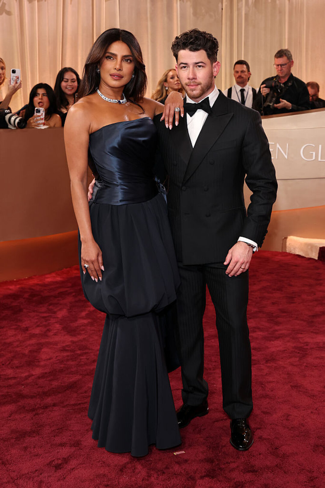 Приянка Чопра в Сhristian Dior и Ник Джонас