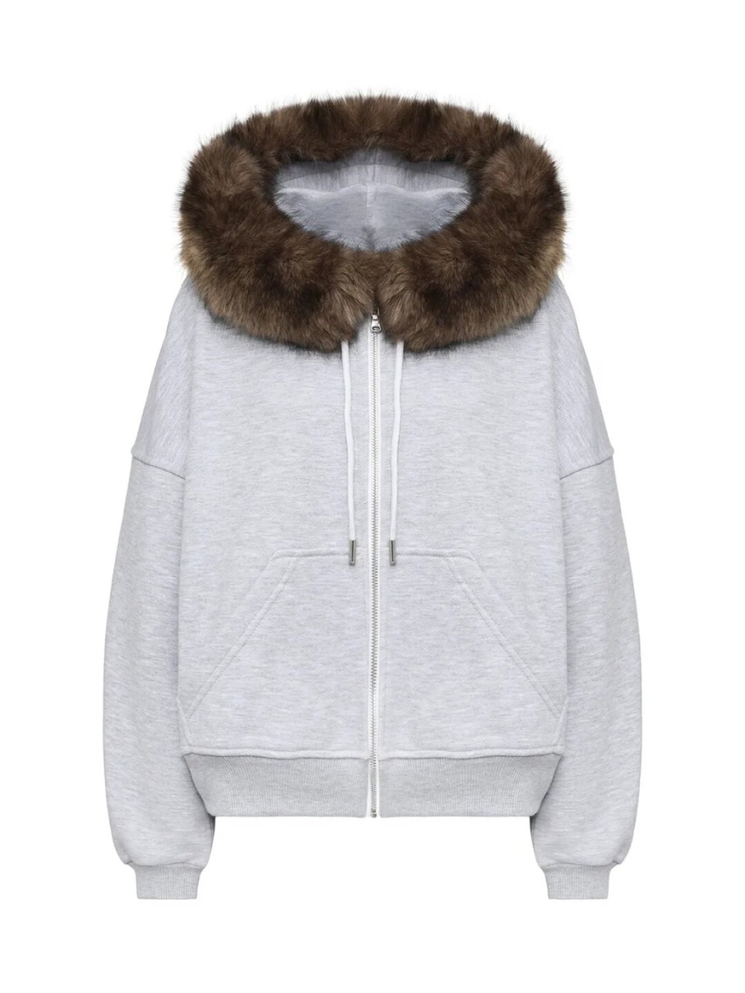 Худи Flashin, «Кенгуру», 32 000 руб. Мех задержится в топе трендов как минимум до следующей осени (доказано Mugler и Vaquera!). Впадаем в тотальную