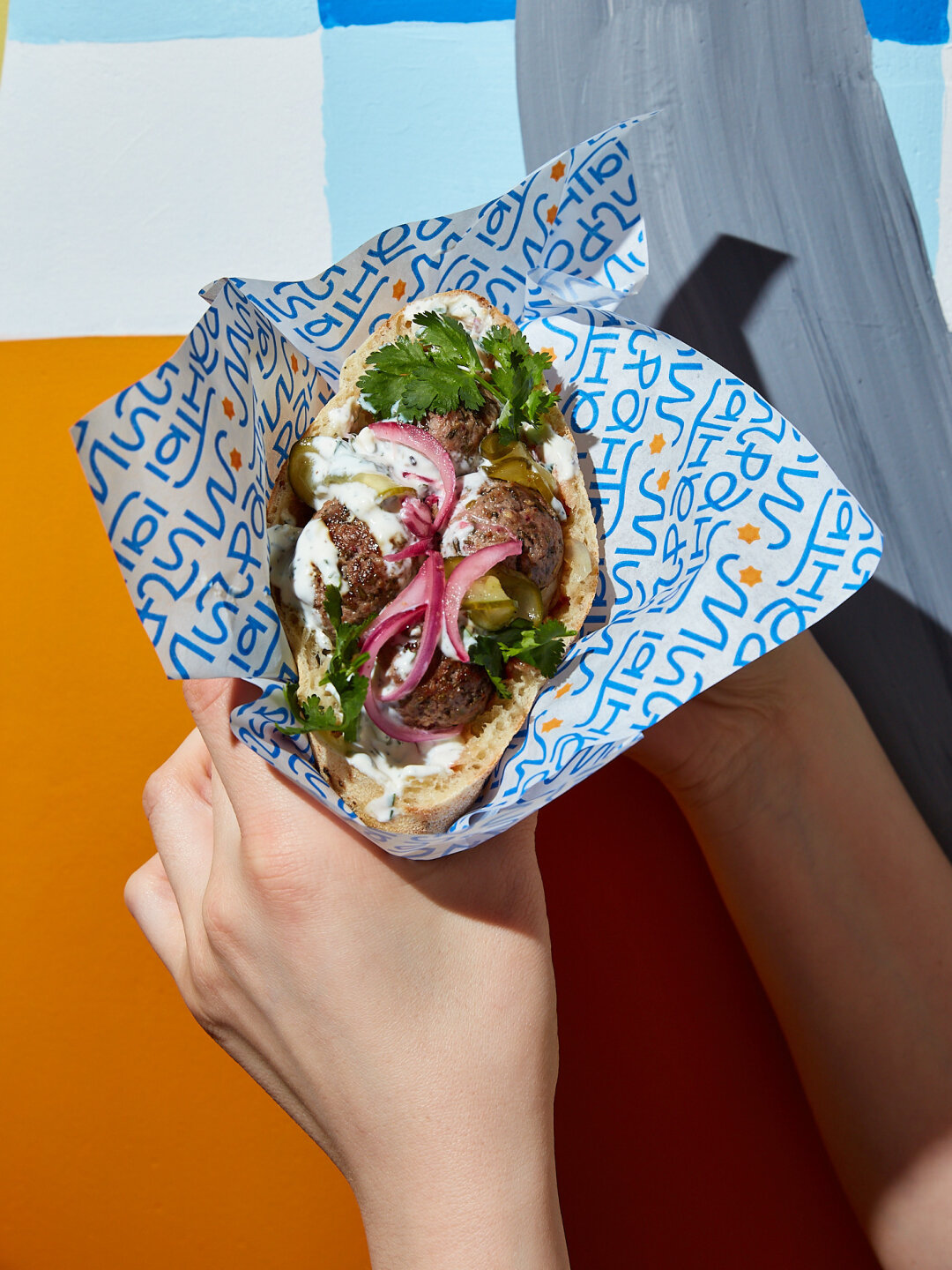 Шаварма с кюфтой в «Мигрантах»