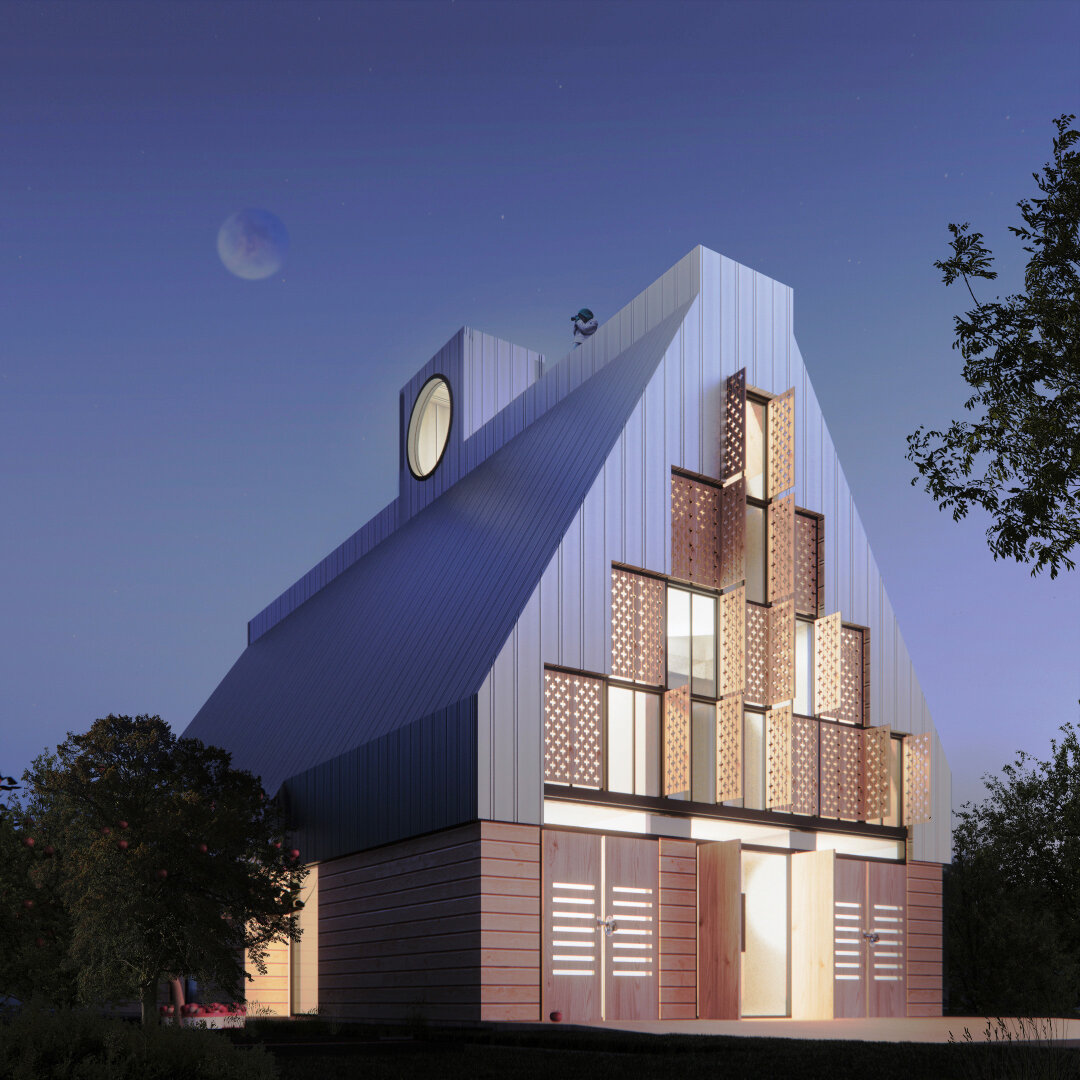 Конкурсный проект «Семейного амбара» в Тамбовской области — про то, как в новом прочтении амбар может соединять поколения и общество