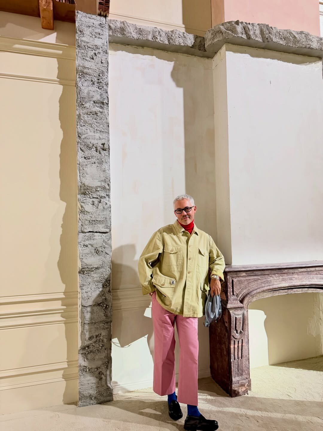 Александр Рогов на показе Prada