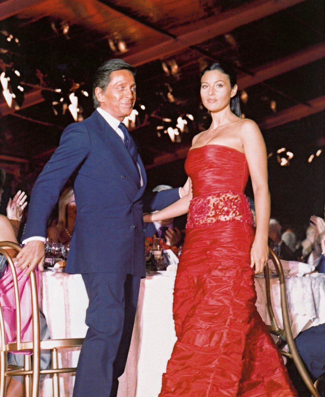 Валентино Гаравани и Моника Беллуччи