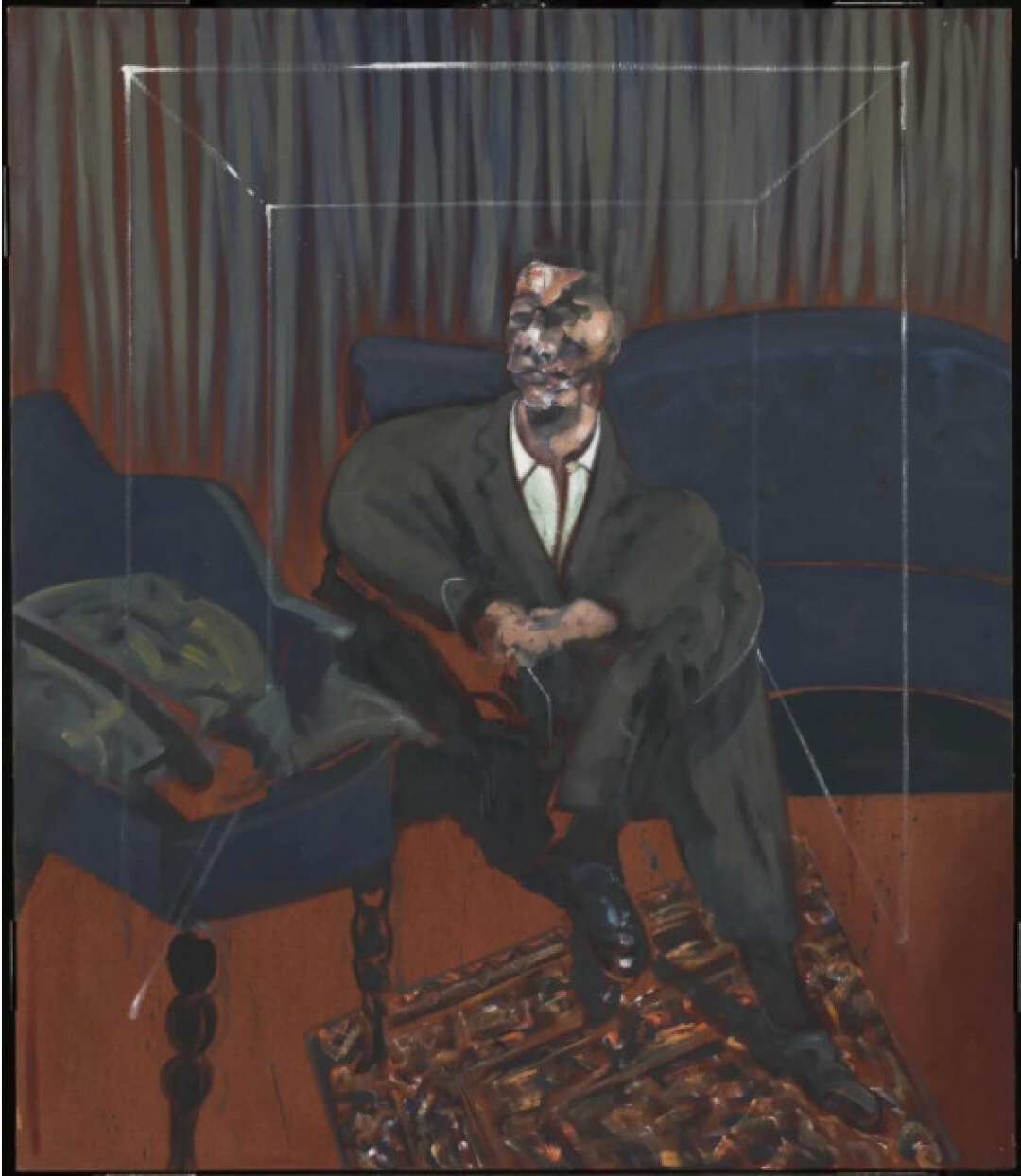 Фрэнсис Бэкон. Сидящая фигура. 1961