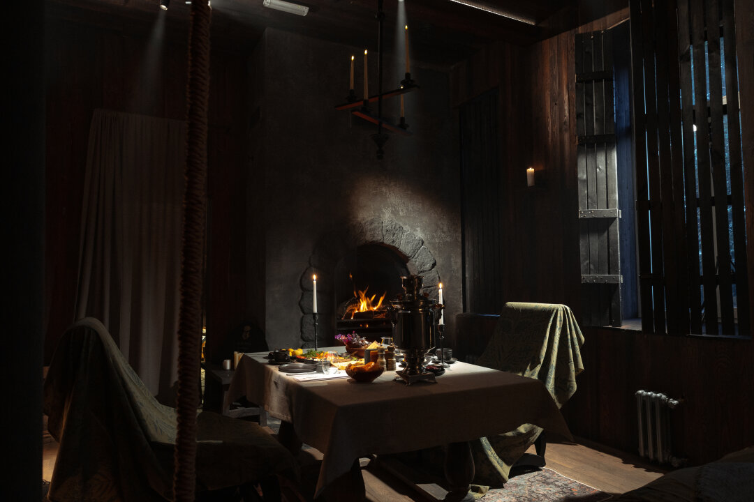 Интерьер Монастырского зала банного спа-комплекса Siberia