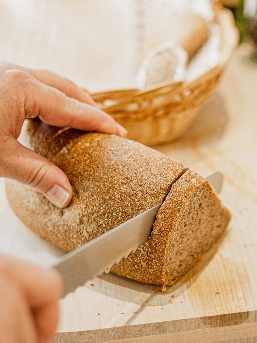 Хлеб на основе фиолетовой муки из «Булкари»