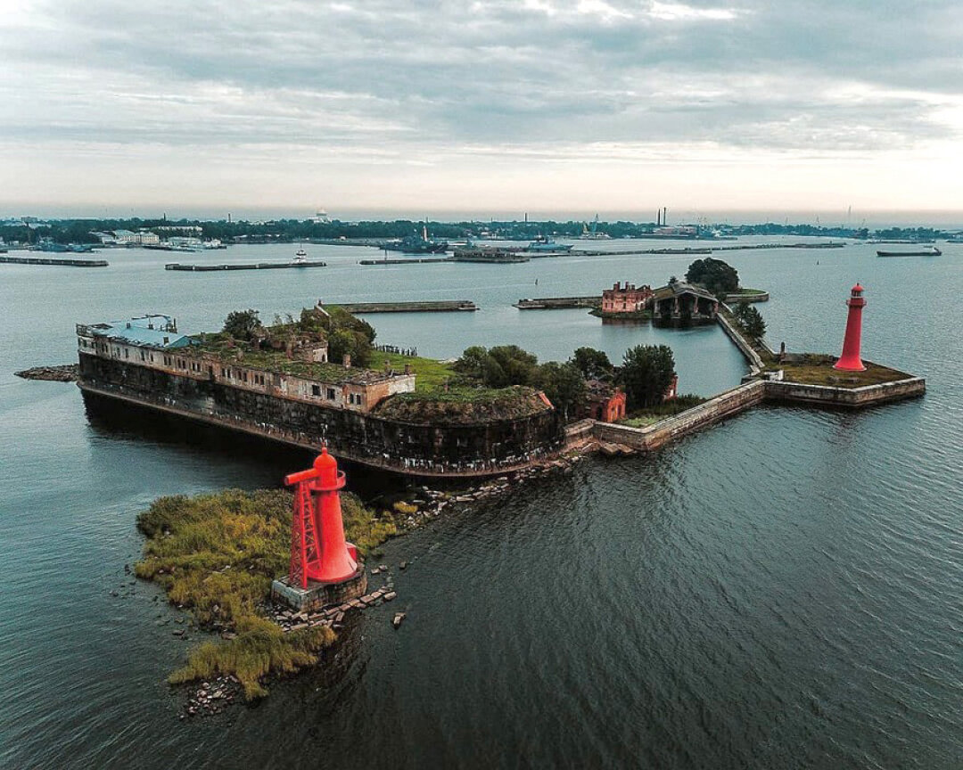 Первый форт Кронштадта «Кроншлот» до реставрации