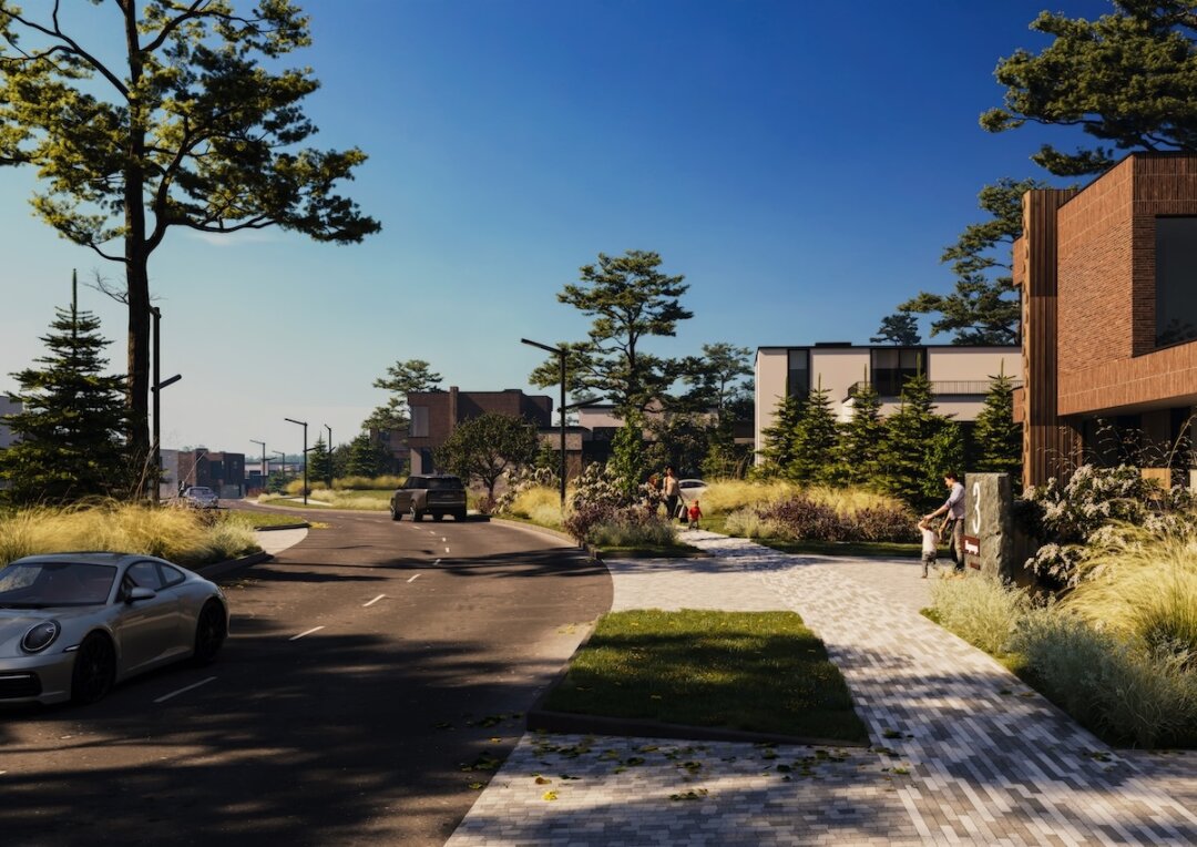 Будущая улица поселка Aool