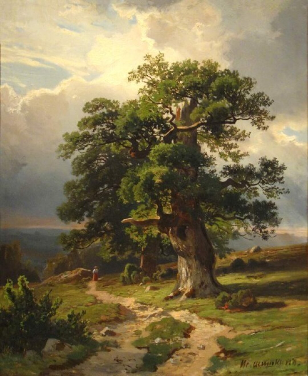 Иван Шишкин. Дубы. 1865