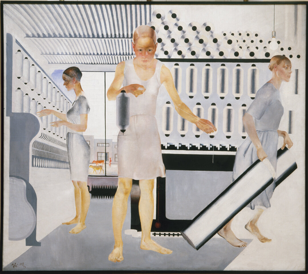 Александр Дайнека. Текстильщицы. 1927